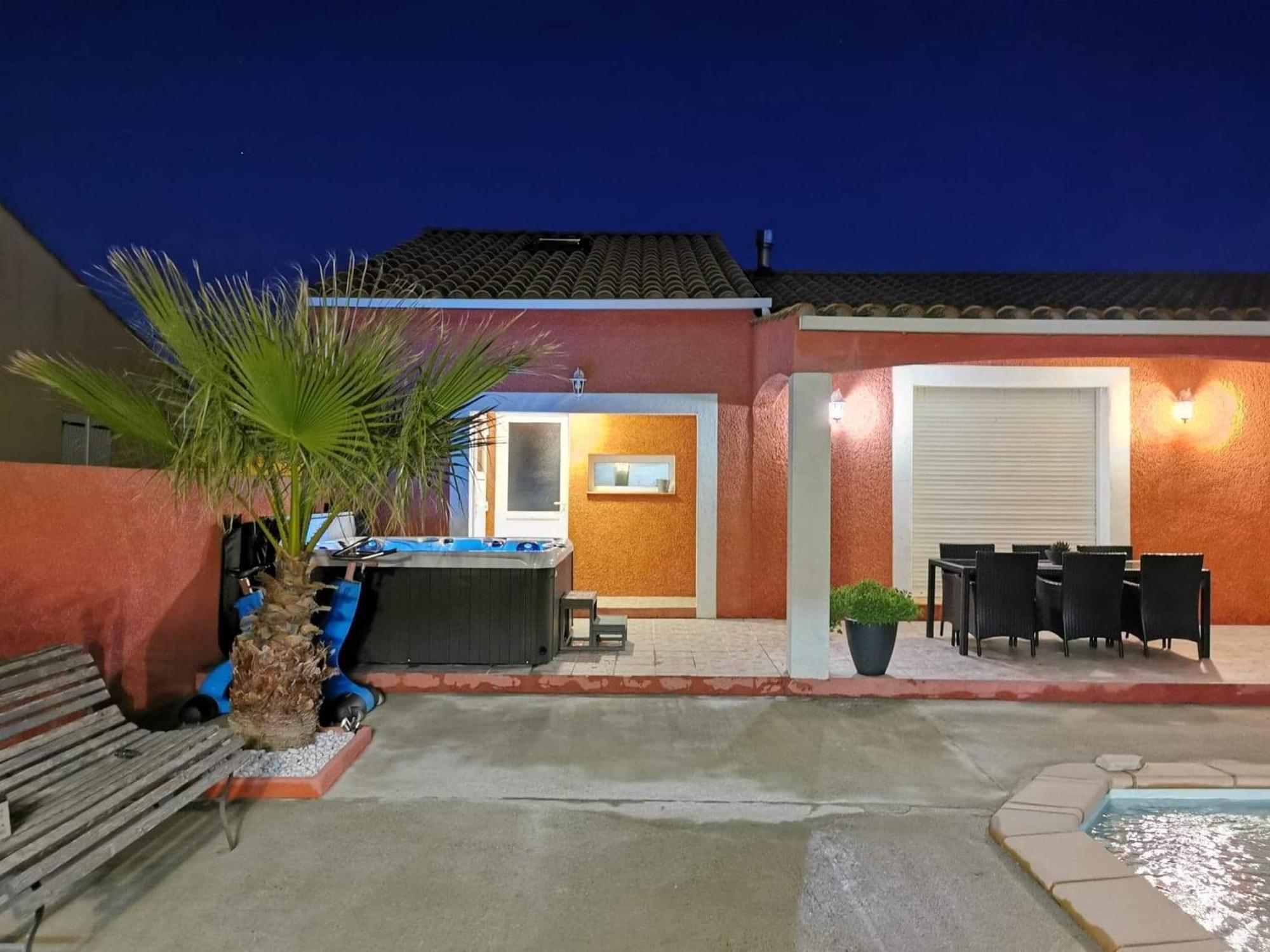 Villa Elegante A Carcassonne Avec Jardin Et Jacuzzi Εξωτερικό φωτογραφία