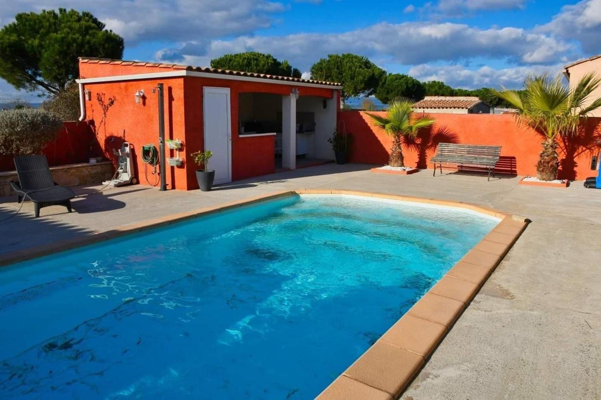 Villa Elegante A Carcassonne Avec Jardin Et Jacuzzi Εξωτερικό φωτογραφία